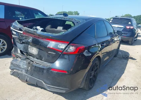 2023 Honda Civic Sport z USA, uszkodzony, nr VIN 19XFL2H8XPE009734
